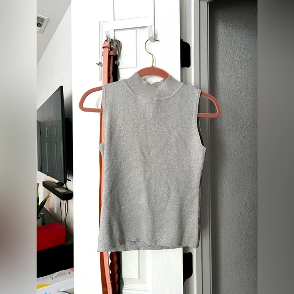 Silver sparkle tank - Picture 4 of 5